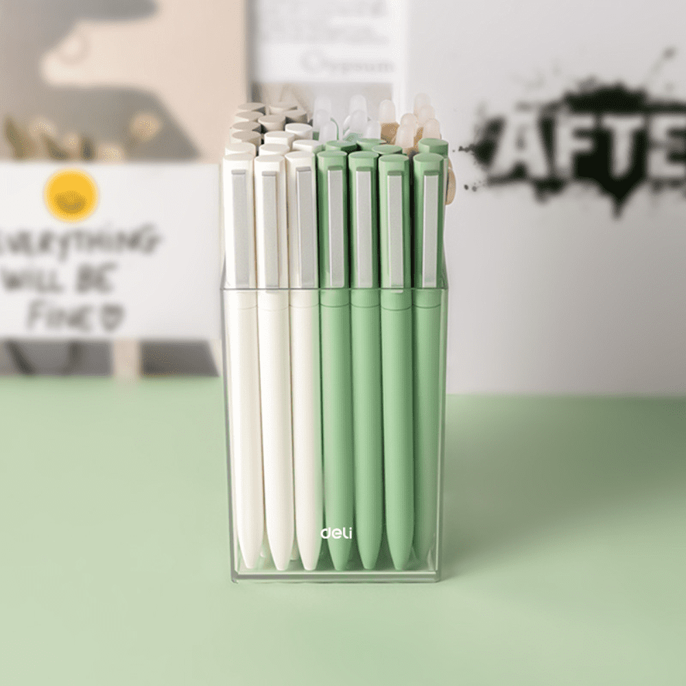 Карандашница "Deli", прозрачный - 2