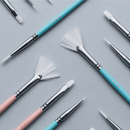 Набор кистей для рисования "Himi Little Bird", синтетика, 8 шт - 5