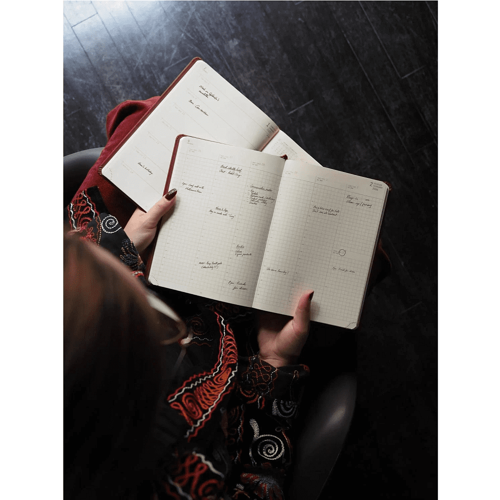 Еженедельник датированный "Rhodia", 80 листов, фиолетовый, 2026 - 2