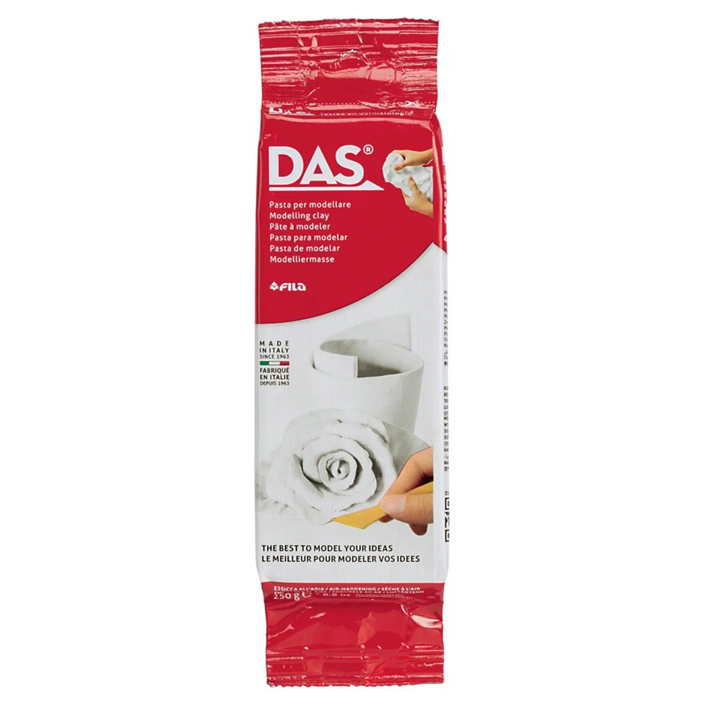 Паста для моделирования "DAS", 250 г, белый