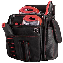 Сумка для инструментов поясная Deli RS EDL5865, черный