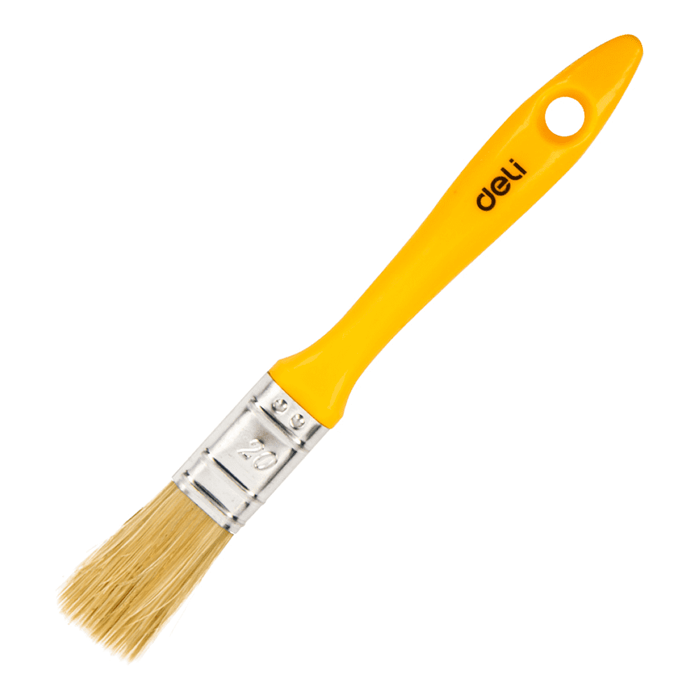 Кисть малярная Deli YS EDL509132, плоская, 0,8"-20 мм, смешанная щетина