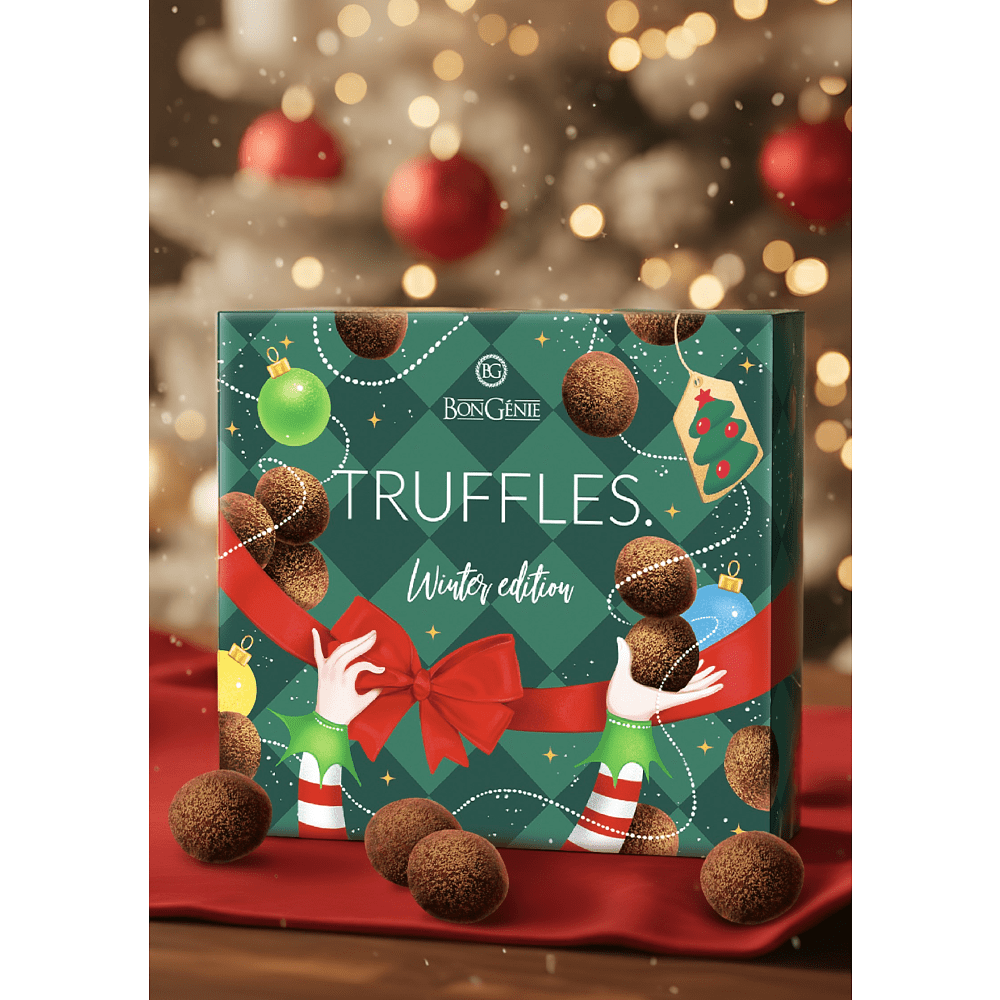 Конфеты Bongenie "Трюфели", 120 гр, со сливочно-кремовой карамелью