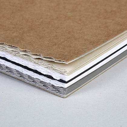 Блок-склейка "Paint'On" Mix, 13.9x21.5 см, 250 г/м2, 50 листов, неровный край - 3