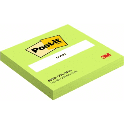 Бумага для заметок "Post-it", 76х76 мм, 100 листов, ассорти - 5