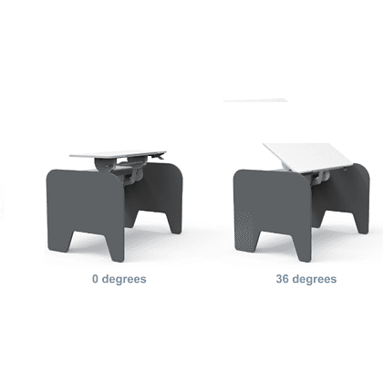 Стол Comf-Pro Elephant Desk UR-3, 1155х700х(340-815) мм, белый, серый - 10