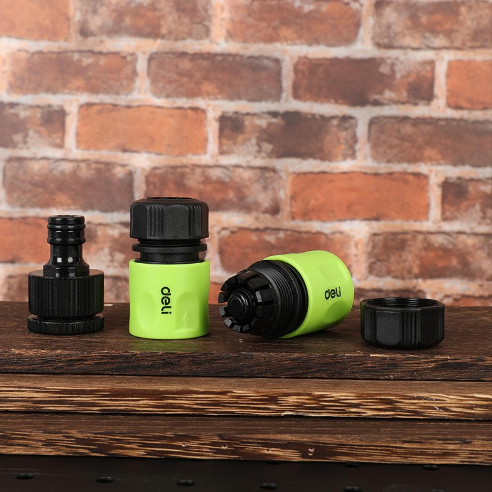 Набор соединителей-коннекторов Deli GS EDL8799, 1/2", 3 шт. - 6