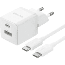 Сетевое зарядное устройство Baseus Palm C+U 30W EU