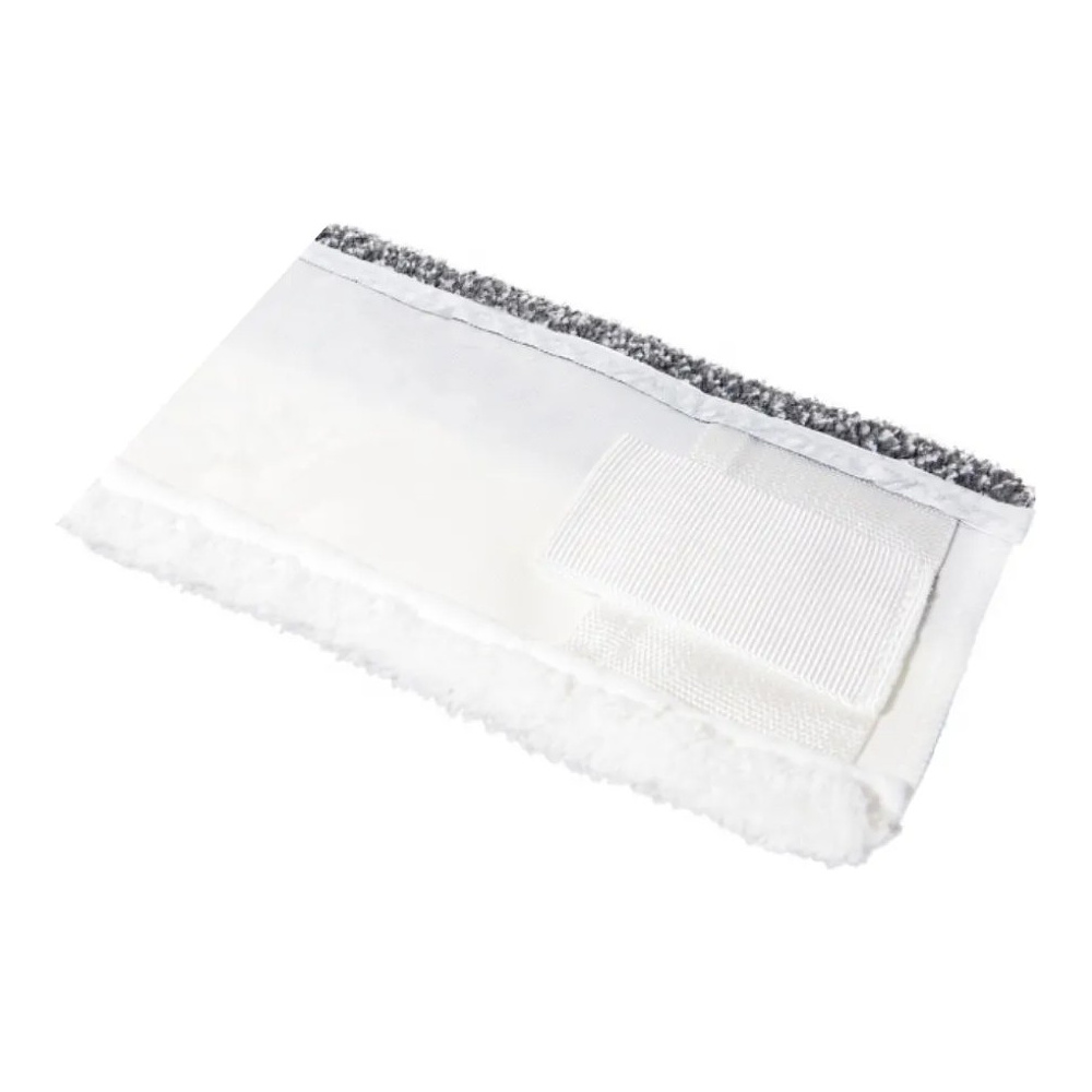 Насадка для плоской швабры 50 см, комбинированная, микроволокно, карманы-языки - 2