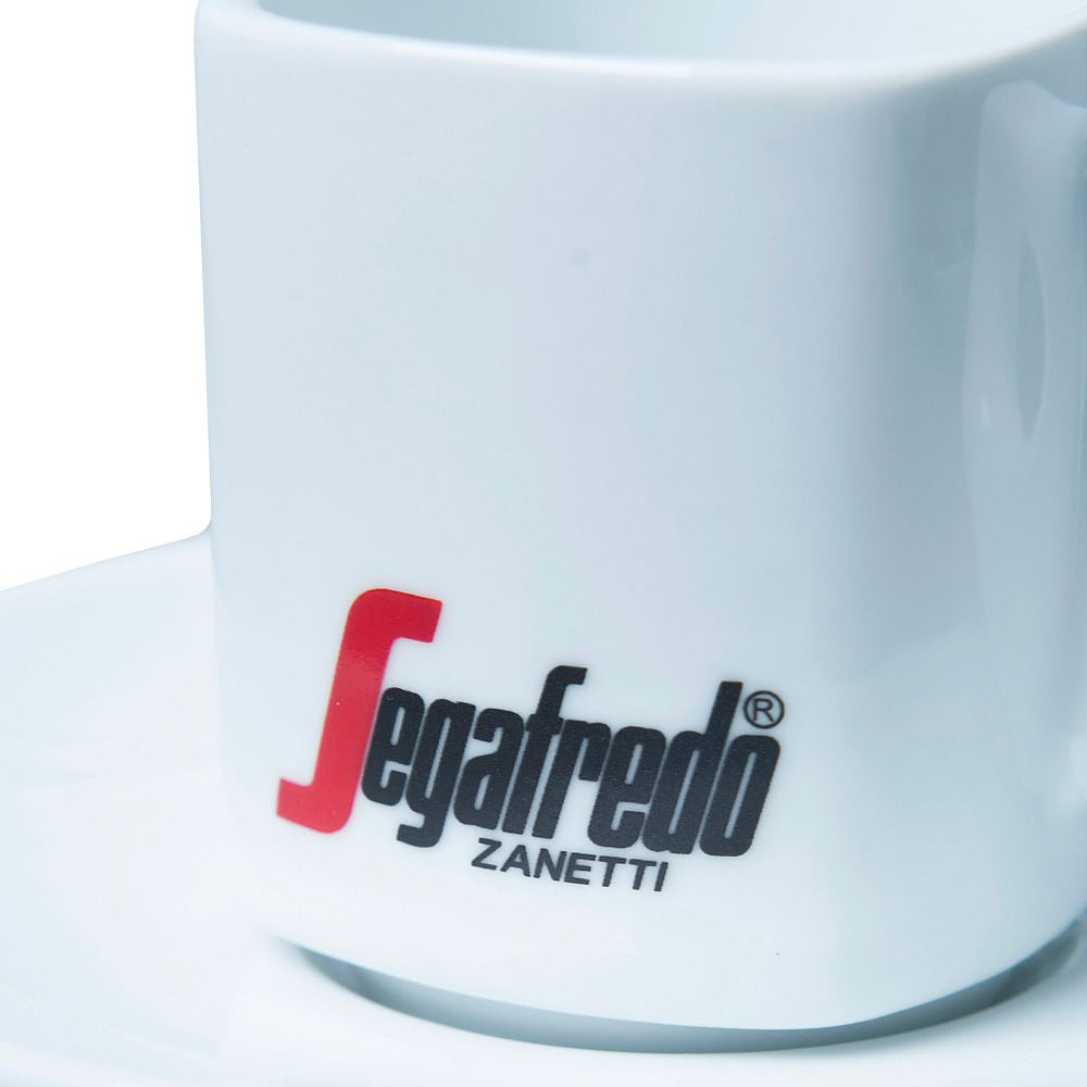 Набор "Segafredo Espresso", чашка с блюдцем, керамика, 60 мл, белый - 3