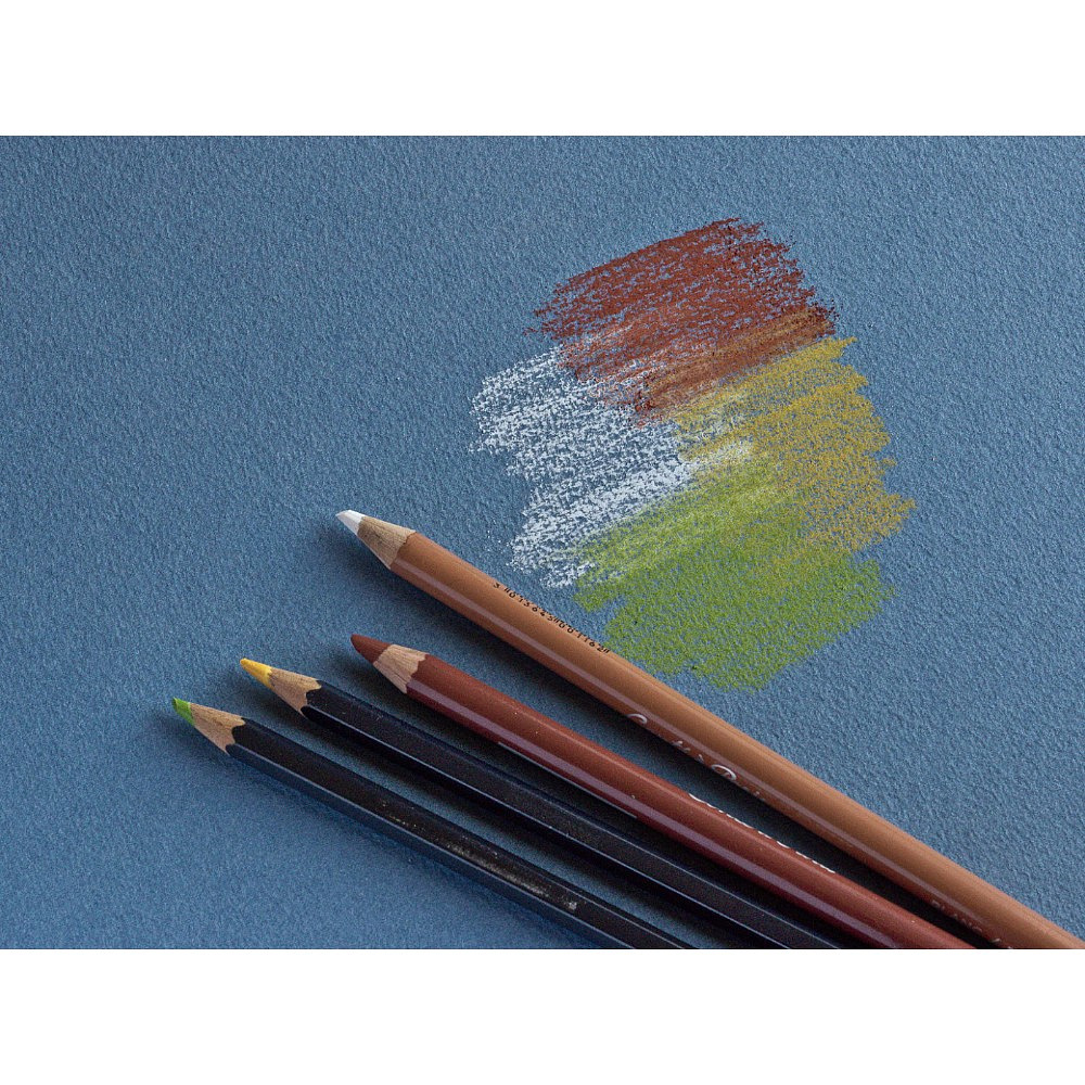 Бумага для смешанных техник"Fabriano. Cromia", 50х65 см, 220 г, светло-синий - 4