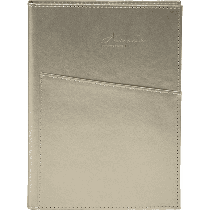 Блокнот "3223-10", А5, 80 листов, линейка, бежевый, -50%