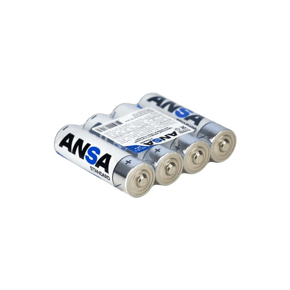 Батарейки алкалиновые ANSA Standart "R6/BL-4 (AA)", 4 шт, щелочные - 6