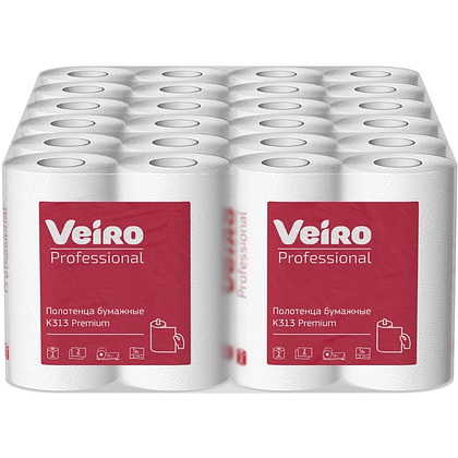 Полотенца бумажные Veiro Professional Premium, в рулонах, 2 рулона, 15 м, 2 слоя - 5