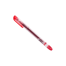 Ручка гелевая "My-Gel Standard", 0.5 мм, прозрачный, стерж. красный