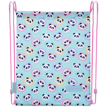 Мешок для обуви "Minty Pandas", синий 