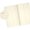 Блокнот Castelli Milano "Baroque Gold", А5, 96 листов, линейка, черный, золотой - 2