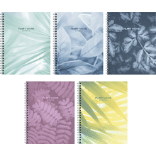 Тетрадь "Plant Color", А5, 96 листов, клетка, ассорти