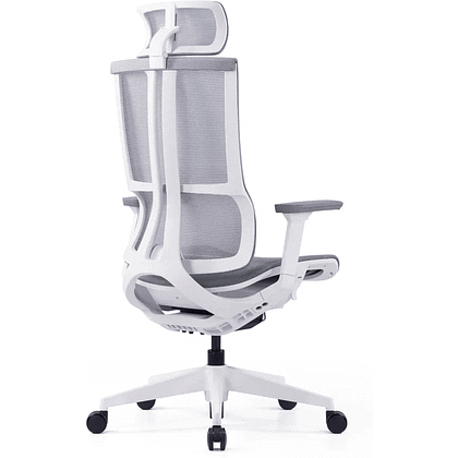 Кресло для руководителя SitZone E-303-001A-P1-WH, сетка, пластик, серый, -30% - 4