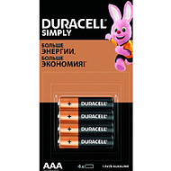 Батарейки алкалиновые Duracell 