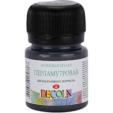 Краска акриловая перламутровая "Декола"