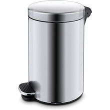 Урна "Alda Hotel Safeс" с педалью, 12 л, серебристый