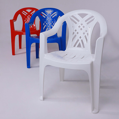 Кресло садовое №6 "Престиж-2", пластик, красный - 11