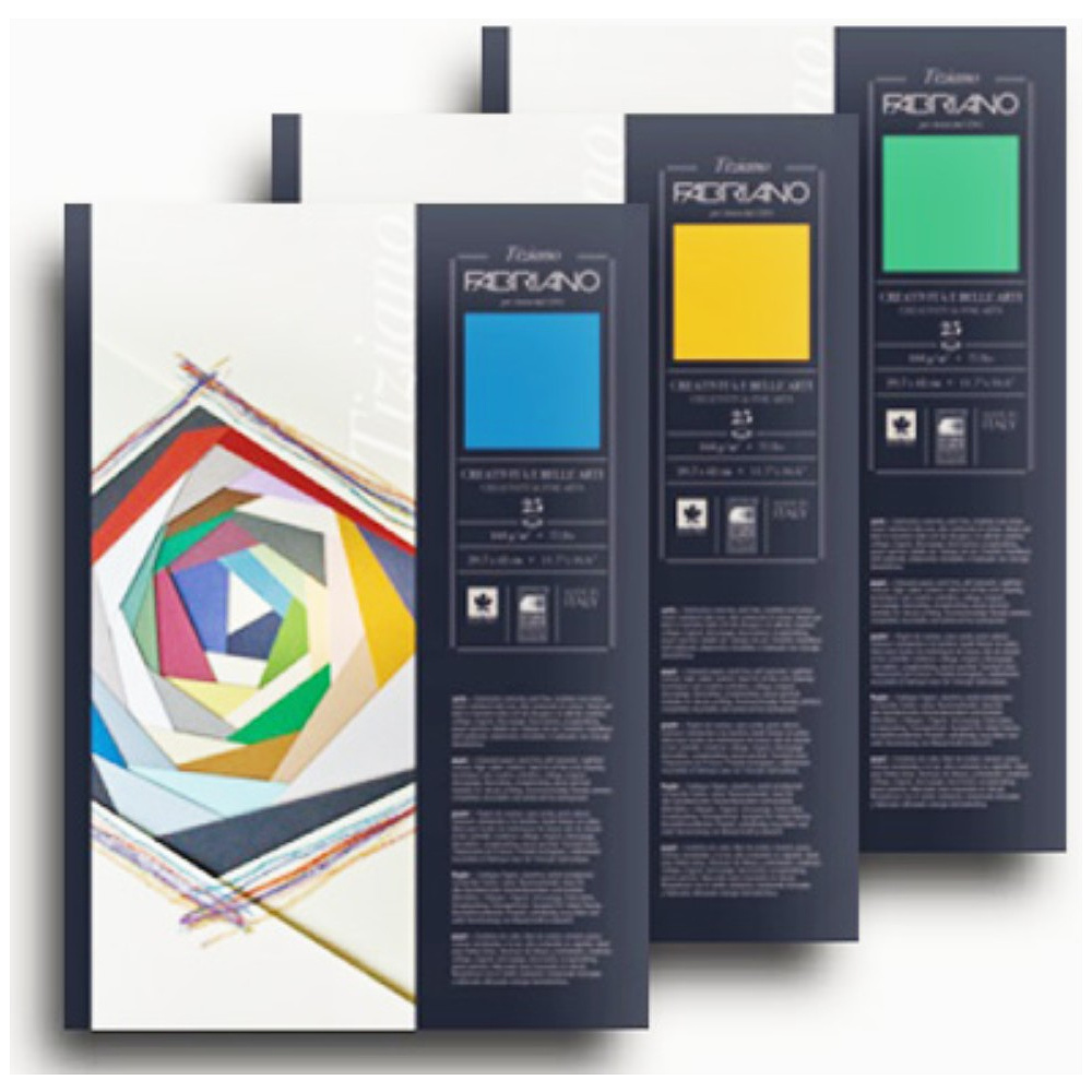 Бумага для пастели "Tiziano", А4, 160 г/м2, сине-голубой - 2