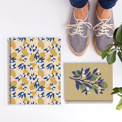 Тетрадь Miquelrius "Sweet Fruits Lemons", А4, 120 листов, клетка, желтый - 4