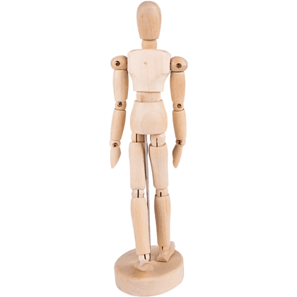 Манекен мужской "Сонет", деревянный, 20 см - 3