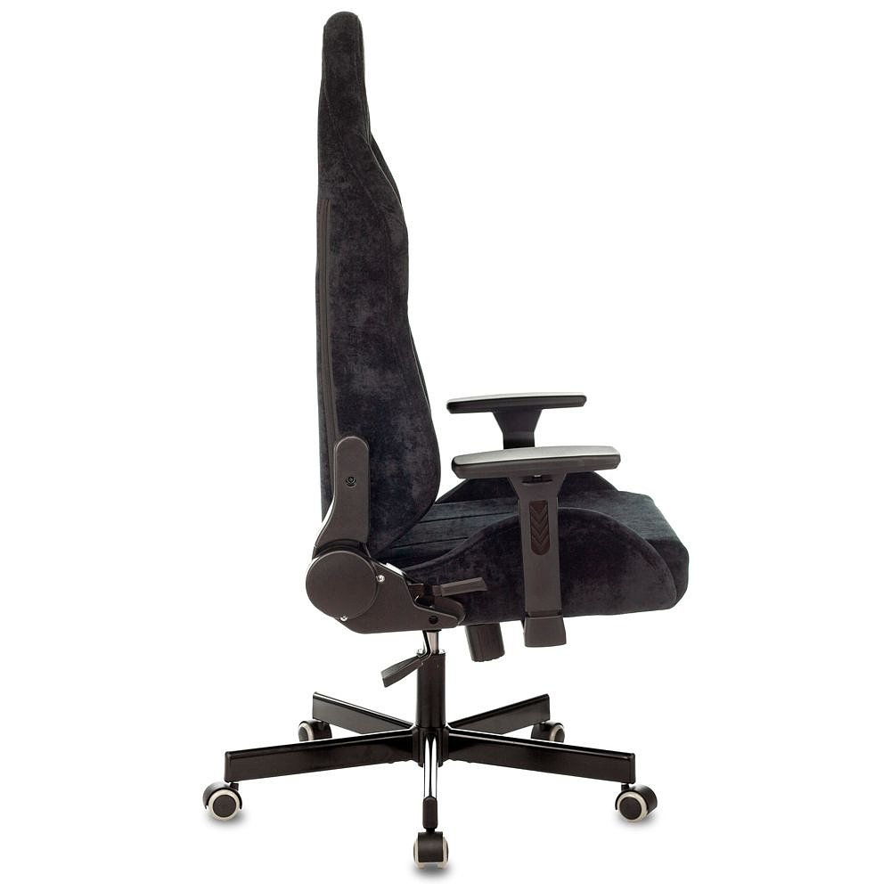 Кресло игровое Бюрократ Knight N1 Fabric, ткань, черный - 7