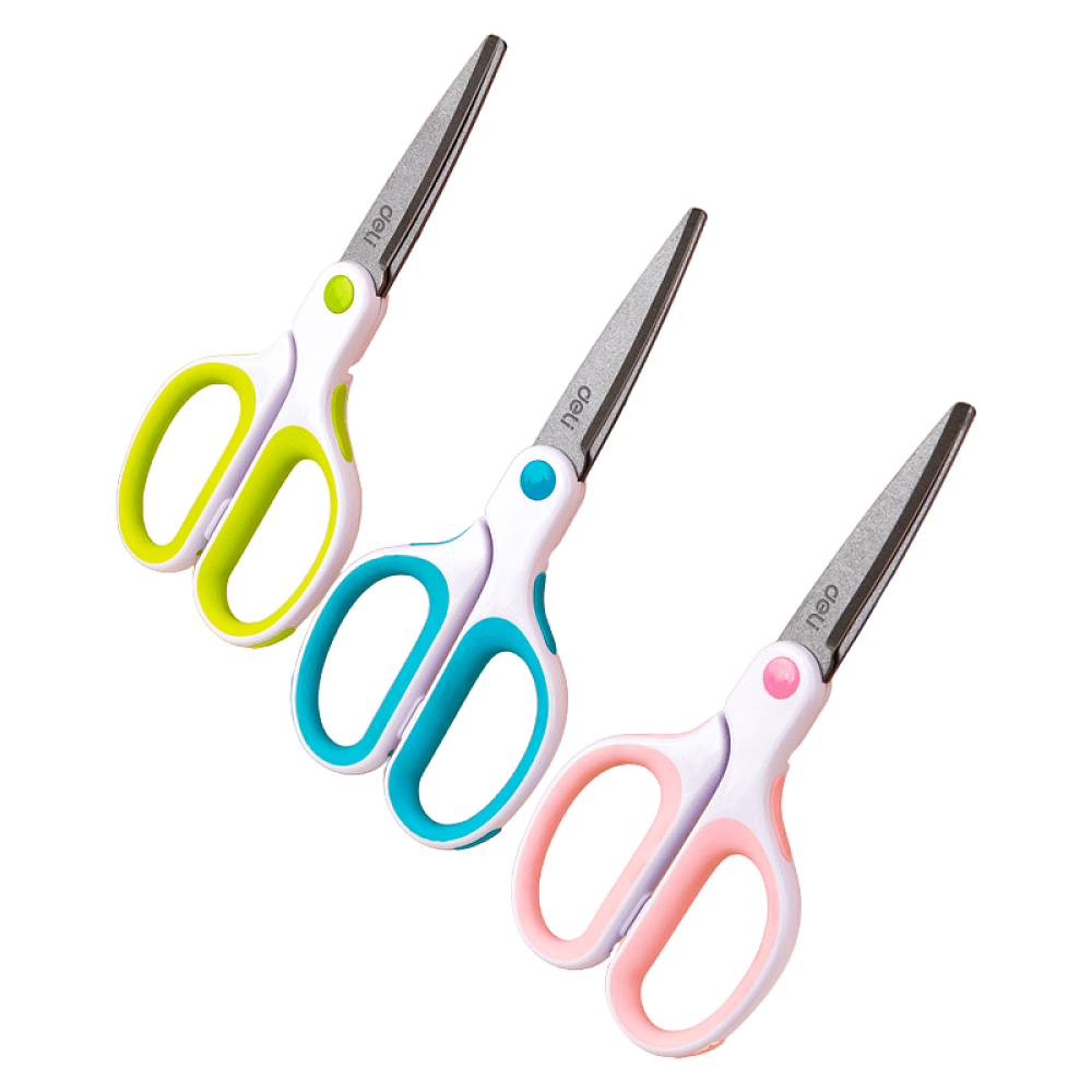 Ножницы "Deli 6054", 17.5 см, ассорти - 2