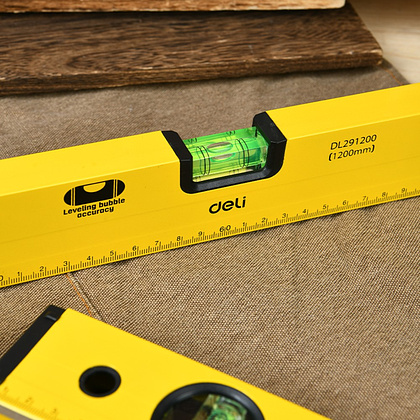 Уровень "Deli" 1200 мм, пузырьковый - 5