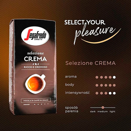 Кофе Segafredo "Selezione Crema", зерновой, 1000 г - 4