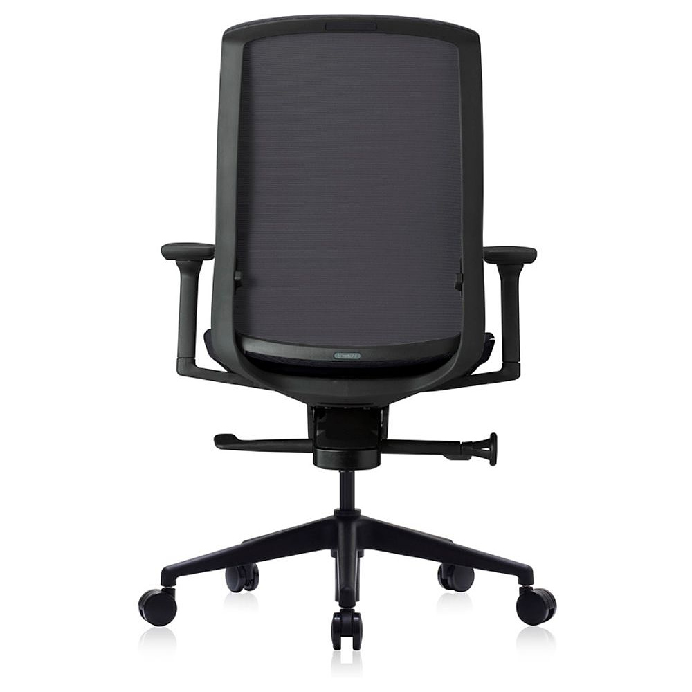 Кресло для руководителя Bestuhl "J1", сетка, ткань, пластик, черный  - 5