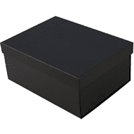 Коробка картонная, 220х160х95 мм, черный