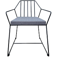 Кресло ALLERD MILORD, ткань, графит