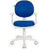 Кресло "Бюрократ CH-W356AXSN", ткань, пластик, синий - 2