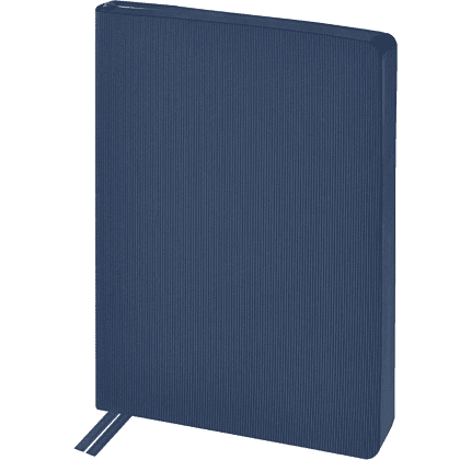 Ежедневник недатированный «Megapolis Slim flex», А5, 256 страниц, темно-синий, срез темно-синий - 2