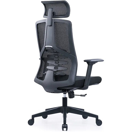Кресло для руководителя SitZone CH-359A сетка/ткань, черный - 4