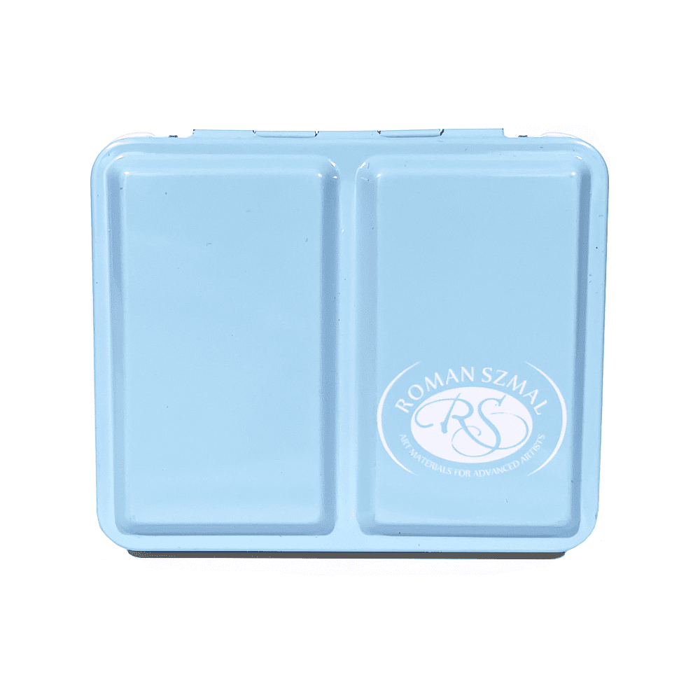 Краски акварельные "Aquarius. Mini Urban Sketcher set", 8 цветов, полукюветы, коробка, голубая - 3