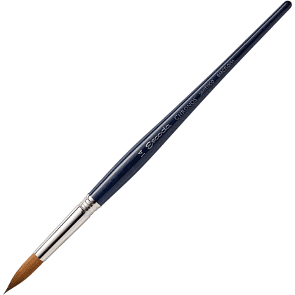 Кисть "Escoda Chronos", микс, круглая, на короткой ручке, № 14