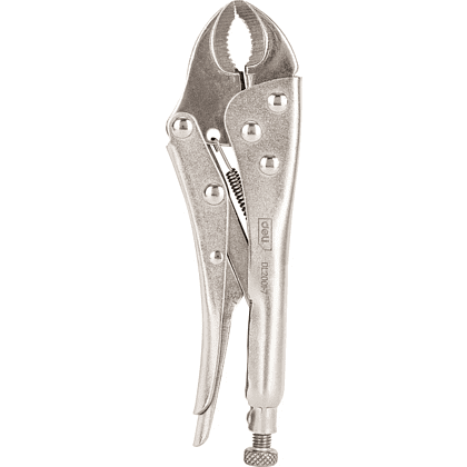 Клещи Deli YS EDL2001-7, зажимные, с фиксатором, 180 мм