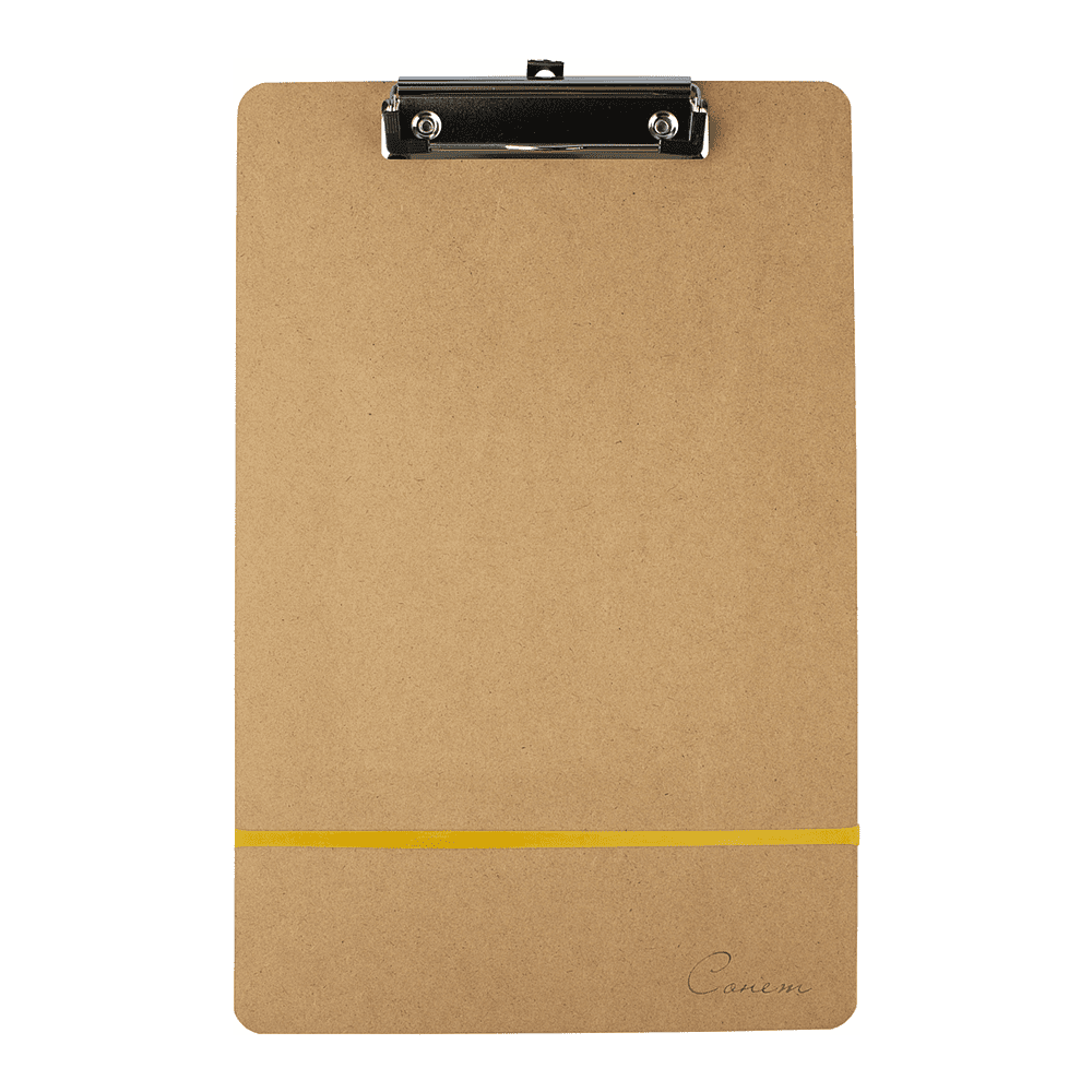 Планшет "Сонет", 22.7х35.5 см, с зажимом и резинкой 