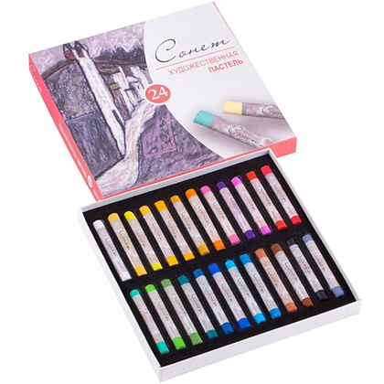 Набор сухой пастели "Сонет", 24 цвета