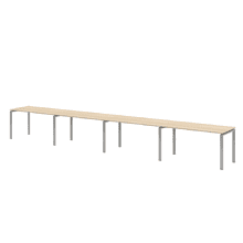 Коллекция Титан Бенч-система линейная на 4 рабочих места ТН316ТР-4х1+ТН316К-22_ПР