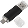 Карта памяти USB Flash 2.0 "Assorti", 8 Gb, OTG/Type-C, черный - 3