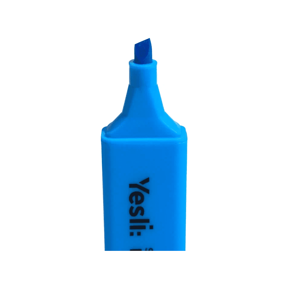 Маркер текстовый "Yesli:", голубой - 6