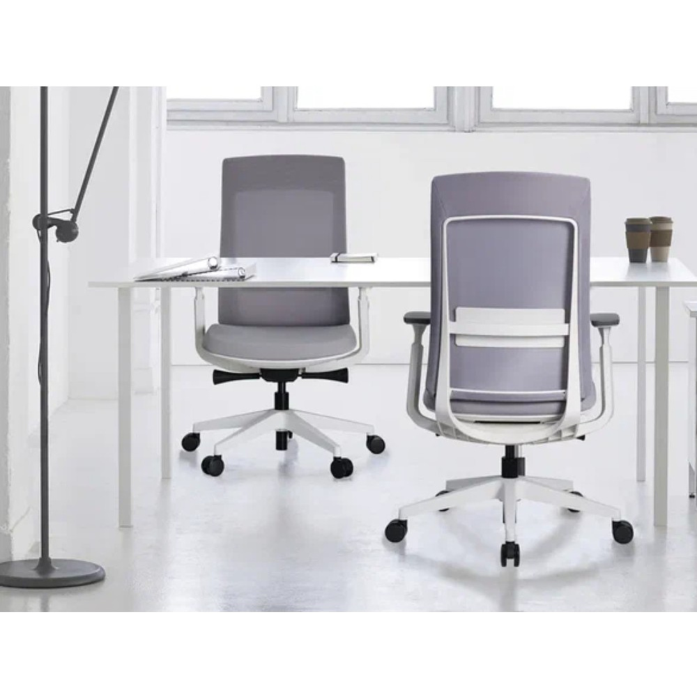 Кресло компьютерное SitZone E-VL002A, сетка, ткань, пластик, черный - 10