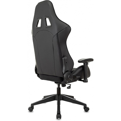 Кресло игровое Zombie VIKING 4 AERO Edition, экокожа, ткань, пластик, черный - 19